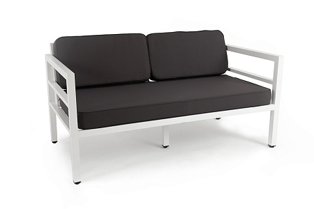 "Эстелья" диван двухместный, алюминиевый каркас